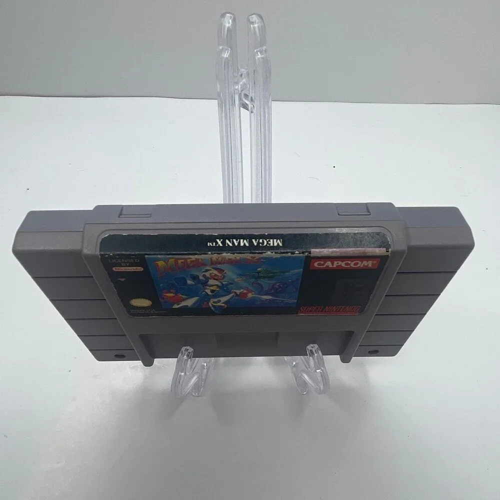 Mega Man X SNES (Super Nintendo, Entertainment System) Capcom Cartridge Only